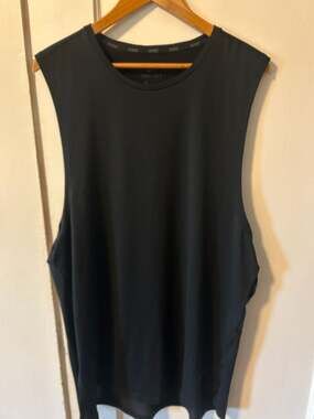 Nike Dri-FIT Sleeveless Training Tank Top Black Size XL